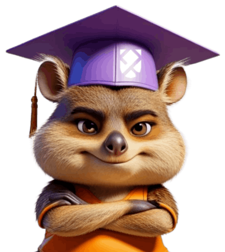Quentin the Quokka, cartoon mascot for the Field Bell Institute