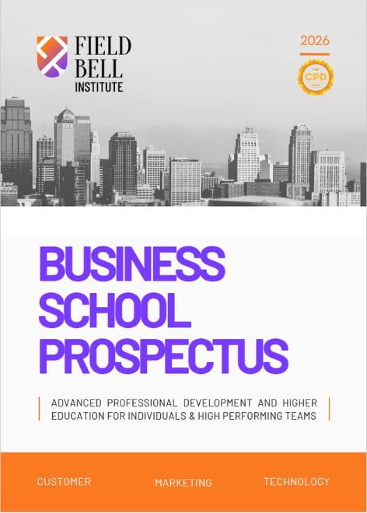 Cover of 2026 Course Prospectus for the Mini MBA in Customering